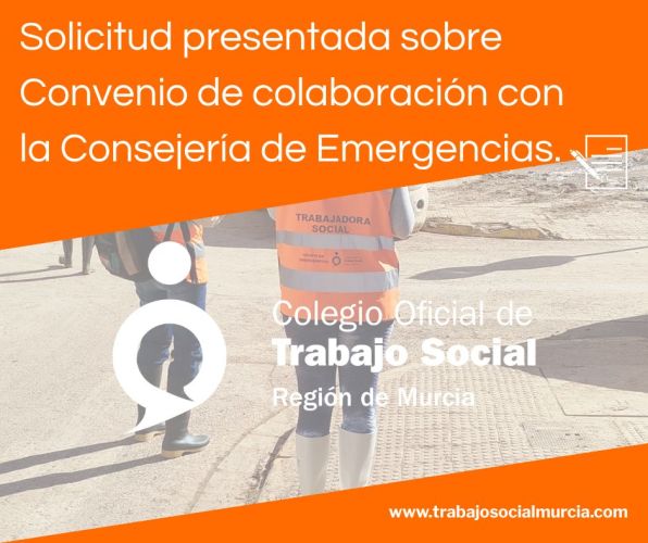 El Colegio solicita a la Consejería de Emergencias el establecimiento de un convenio de colaboración