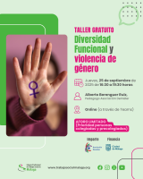 Taller online "Diversidad Funcional y violencia de género"