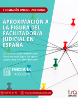 Curso online "Aproximación a la figura del Facilitador/a Judicial en España" 