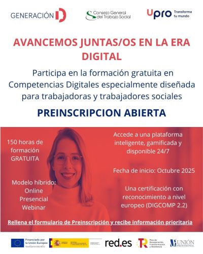 FORMACION GRATUITA COMPENTENCIAS DIGITALES CGTS