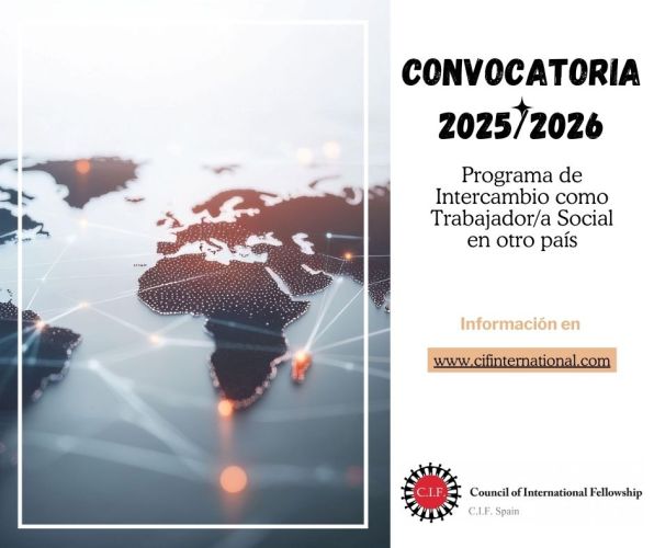Convocatoria 2025/2026 Programa de Intercambio Internacional Trabajadoras/es Sociales