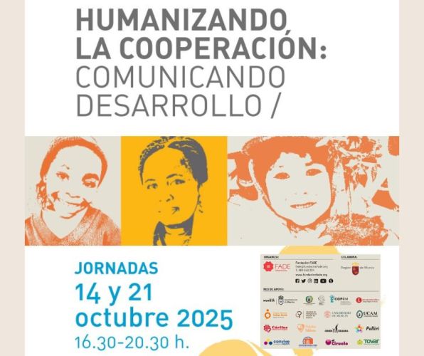 El Colegio colabora con FADE en sus Jornadas "Humanizando la Cooperación: comunicando desarrollo"