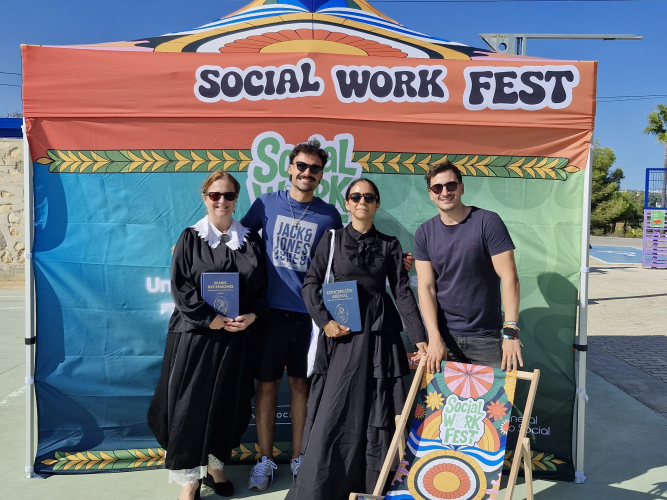 Conoce la experiencia de nuestro compañero becado para asistir al Social Work Fest organizado por el Consejo General del Trabajo Social