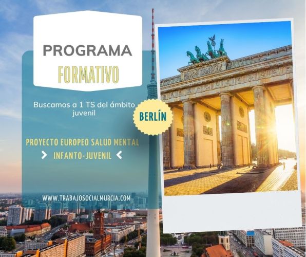 Buscamos a 1 TS ámbito juvenil para programa formativo en Berlín