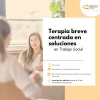 Terapia Breve Centrada en Soluciones en Trabajo Social