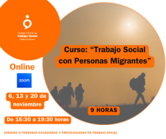 Curso: "Trabajo Social con Personas Migrantes"