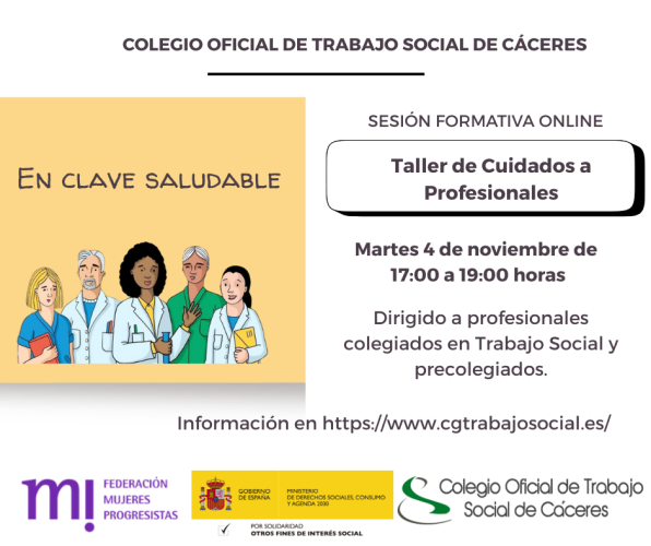 TALLER ONLINE: AUTOCUIDADO Y CUIDADOS PROFESIONALES