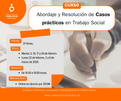 Curso: "Abordaje y Resolución de Casos prácticos en Trabajo Social".