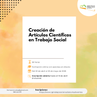  Creación de artículos científicos en Trabajo Social