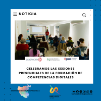 Celebramos las sesiones presenciales de la formación de Competencias Digitales de UPRO