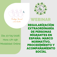 2026 (1) - Regularización Extraordinaria de Personas Migrantes en España: Marco Normativo, Procedimiento y Acompañamiento Social
