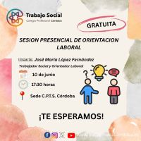 SESIÓN PRESENCIAL DE ORIENTACION LABORAL