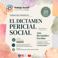FORMACIÓN PRESENCIAL EN PERITAJE SOCIAL: EL DICTAMEN PERICIAL SOCIAL