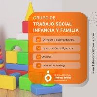 IX Reunión Grupo TS de Infancia y Familia-Lunes 19 de octubre de 16:30 a 18:00h.